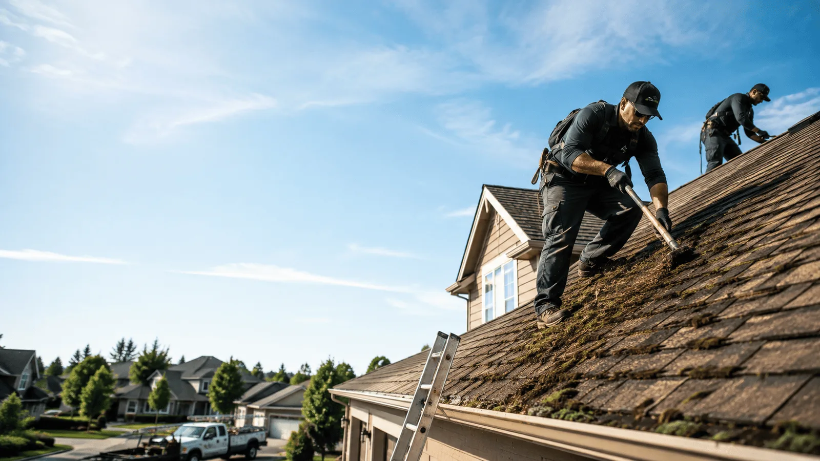 Roof Moss Removal in Searchlight, NV near me